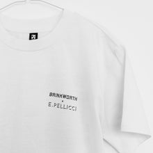 Load image into Gallery viewer, Brinkworth x E.Pellicci T-Shirt - White