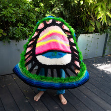 Load image into Gallery viewer, Sleepy Eyes Blanket by Paris Essex