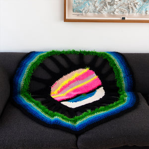 Sleepy Eyes Blanket by Paris Essex